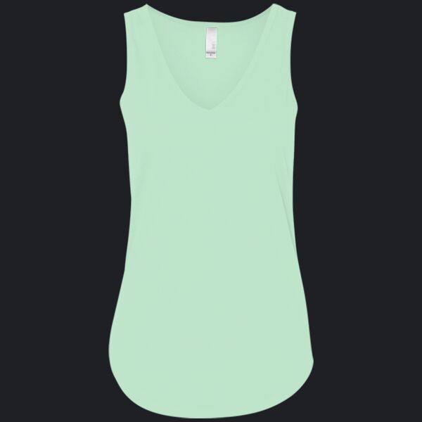 Women's Flowy V-Neck Tank Thumbnail