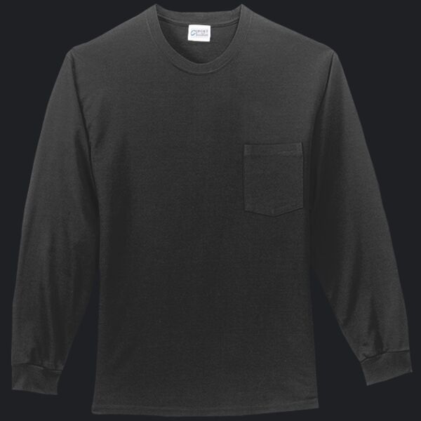 Tall Long Sleeve Essential Pocket Tee Thumbnail