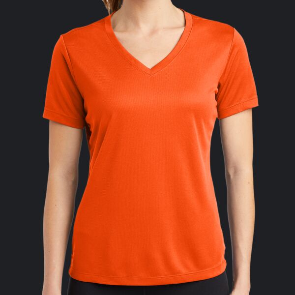 Women's PosiCharge ® RacerMesh ® V Neck Tee Thumbnail