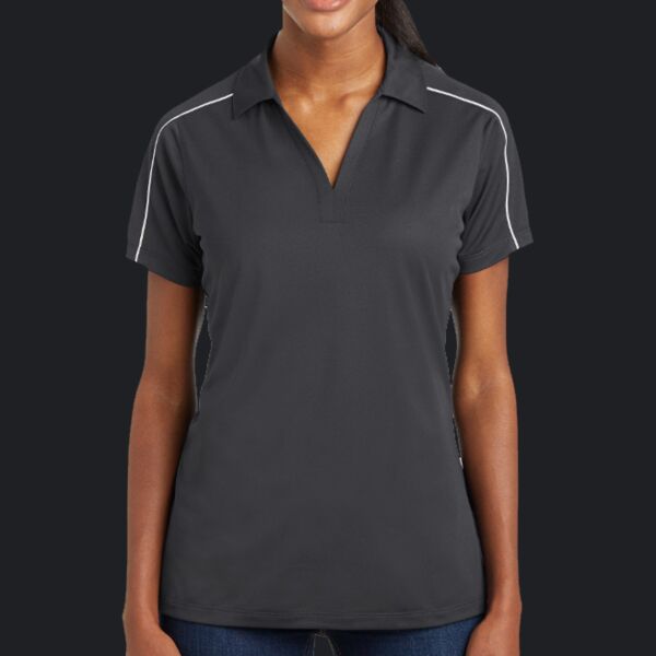 Women's Micropique Sport Wick ® Piped Polo Thumbnail