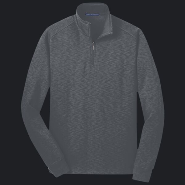 Slub Fleece 1/4 Zip Pullover Thumbnail