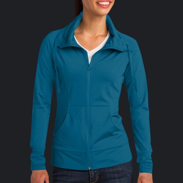 Women's Sport Wick ® Stretch Full Zip Jacket Thumbnail