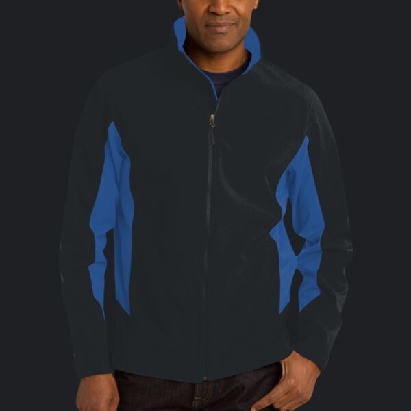 Core Colorblock Soft Shell Jacket Thumbnail
