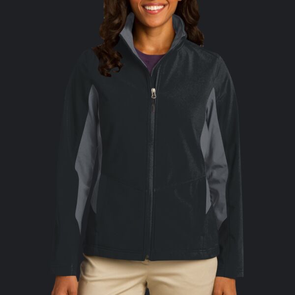 Women's Core Colorblock Soft Shell Jacket Thumbnail