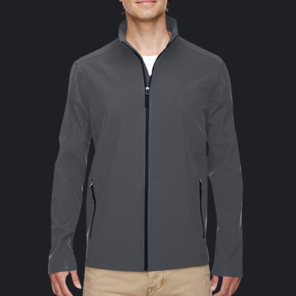Men's Cruise Two-Layer Fleece Bonded Soft Shell Jacket Thumbnail