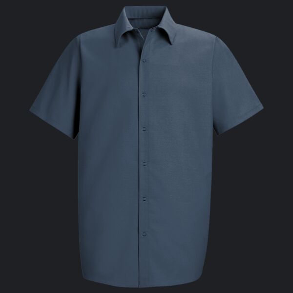 Men's Specialized Short Sleeve Pocketless Work Shirt Thumbnail