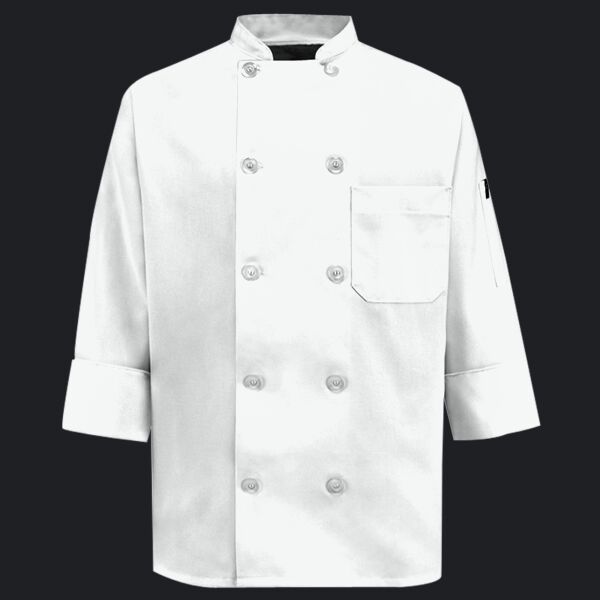 Women's Ten Button Chef Coat Thumbnail