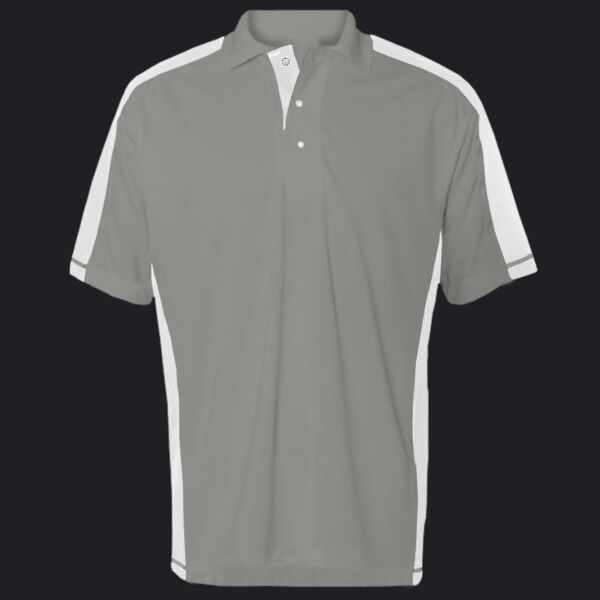 Men's Colorblocked Moisture Free Mesh Polo Thumbnail