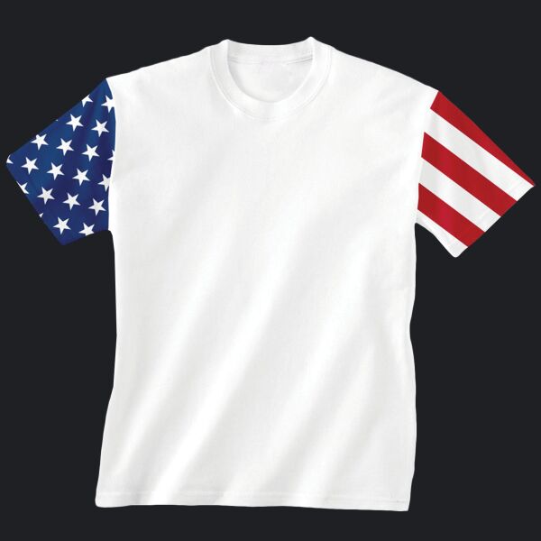 Men's Stars & Stripes Patriotic T-Shirt Thumbnail