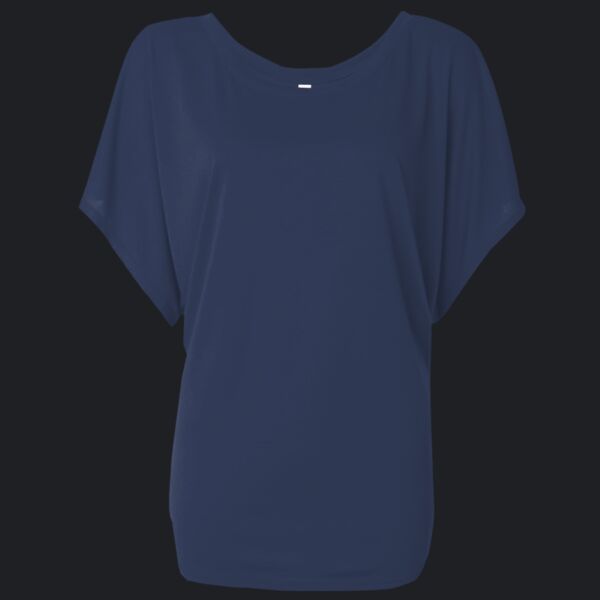 Women’s Flowy Draped Dolman Tee Thumbnail