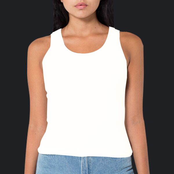 3308ORG Organic 2x1 Rib Boy Beater Tank Thumbnail