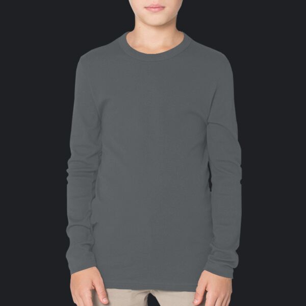 4207 Youth Baby Rib L/S T-Shirt Thumbnail