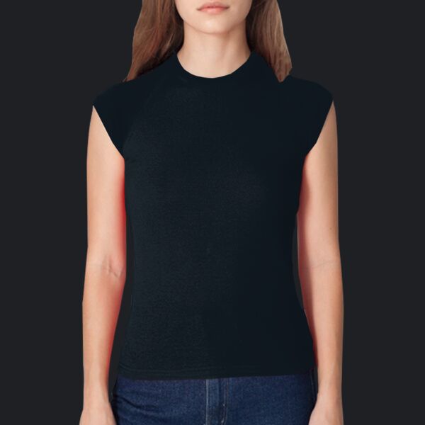 4377 Baby Rib Cap Sleeve Raglan Thumbnail