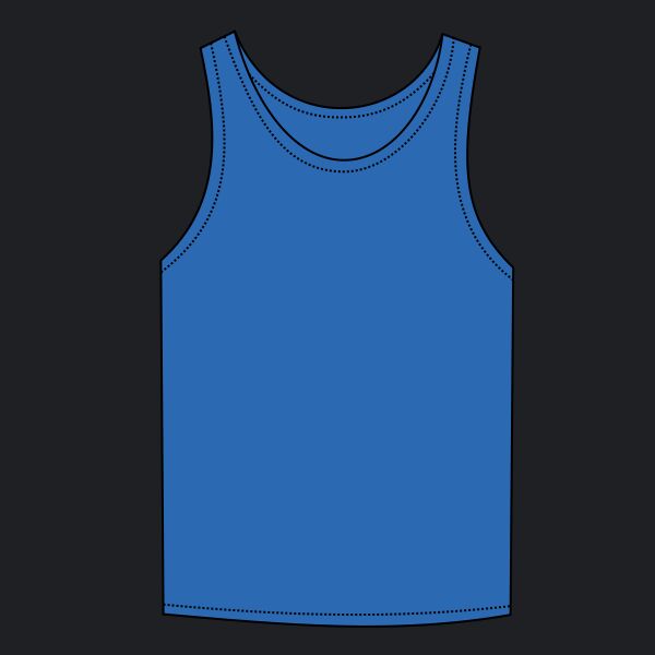 H458 Poly Mesh Athletic Tank Thumbnail