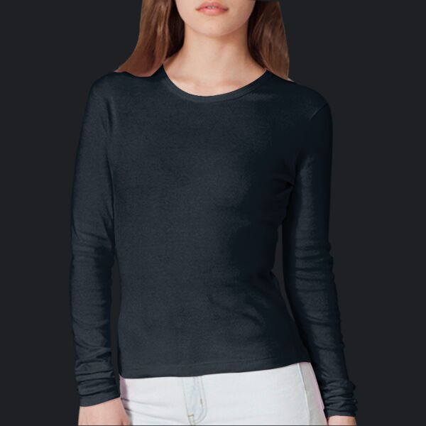 4307 Baby Rib L/S T-Shirt Thumbnail