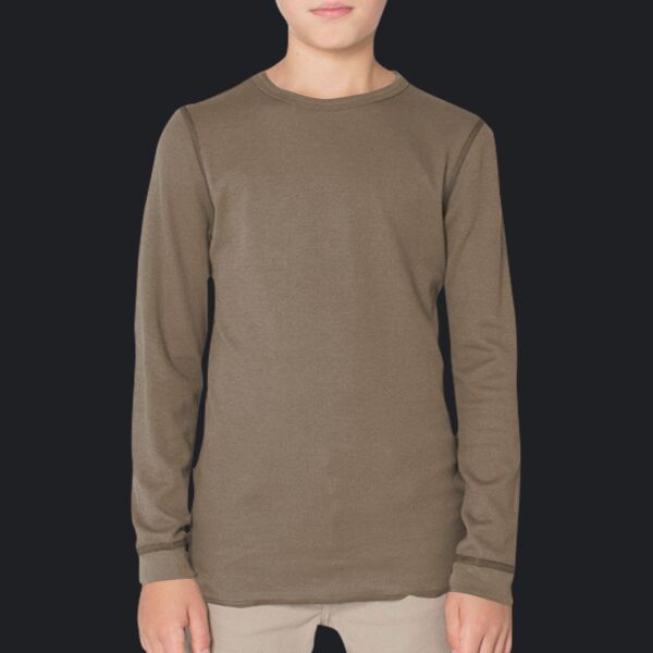 T207 Youth Baby Thermal L/S T-Shirt Thumbnail