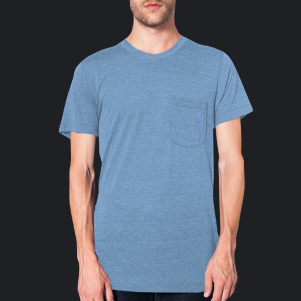 TR406 Tri-Blend Pocket S/S T-Shirt Thumbnail