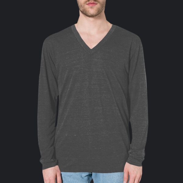 TR476 Tri-Blend L/S V-Neck T-Shirt Thumbnail