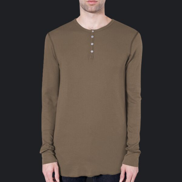 t457 Baby Thermal L/S Henley Thumbnail