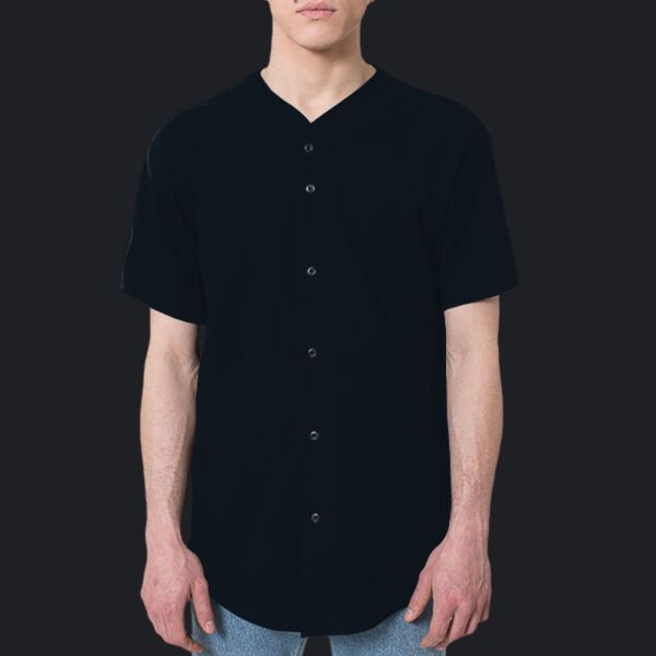 1403 Thick Knit Jersey Baseball Tee Thumbnail