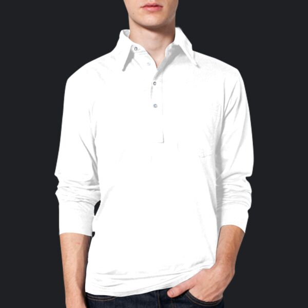 2472 Fine Jersey L/S Leisure Shirt Thumbnail