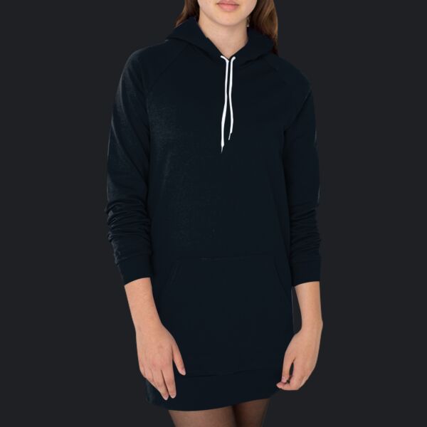 5398 California Fleece Pullover Raglan Hoody Dress Thumbnail