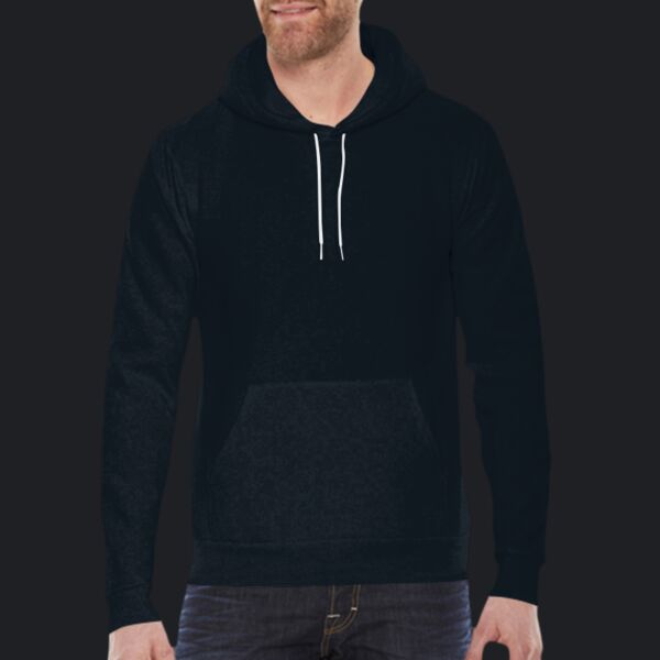 F498 Flex Fleece Drop Shoulder Pull Over Hooded Sweatshirt Thumbnail