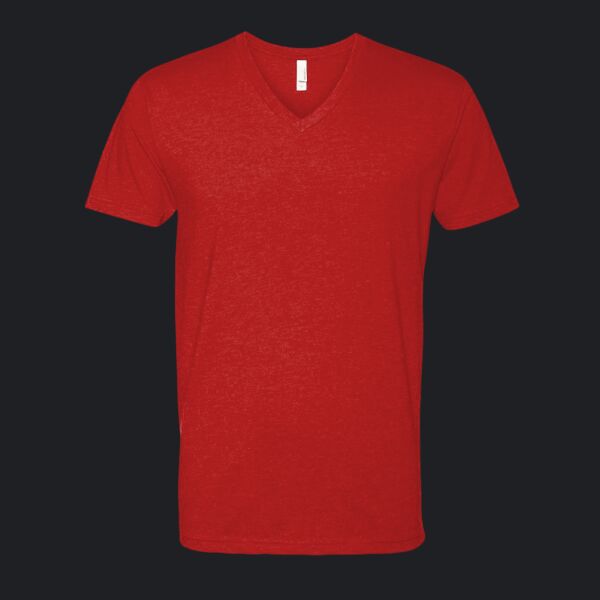 Men's CVC V-Neck T-Shirt Thumbnail