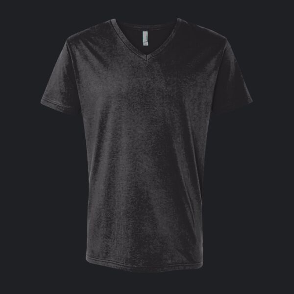Unisex Cotton V-Neck T-Shirt Thumbnail