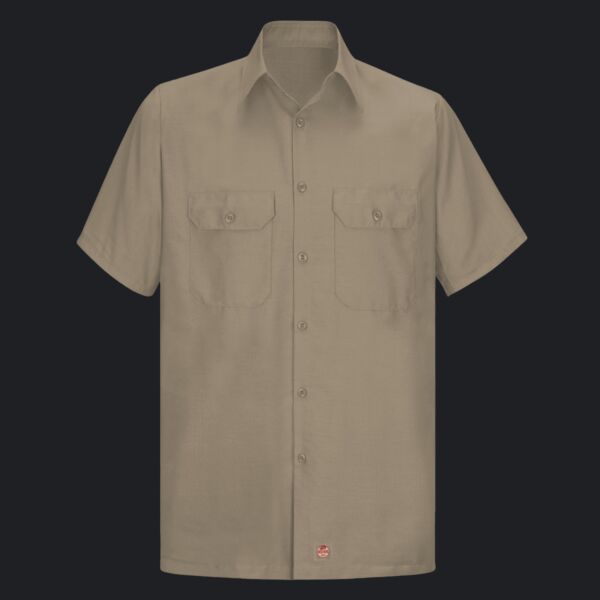 Men's Ripstop Short Sleeve Work Shirt Thumbnail