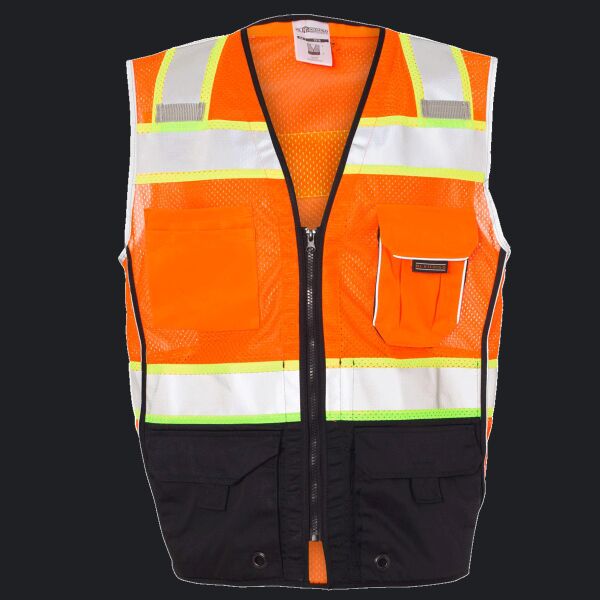 Unisex Premium Black Series® Black Bottom Class 2 Vest Thumbnail