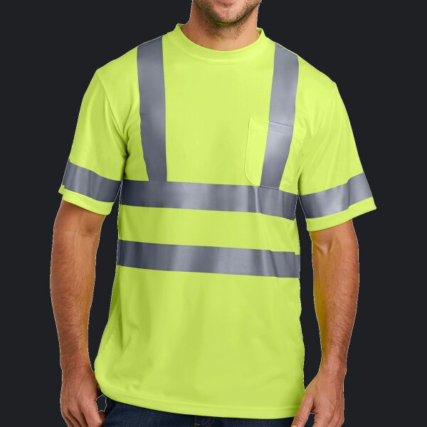 Ansi 107 Class 3 Short Sleeve Snag Resistant Reflective T Shirt Thumbnail