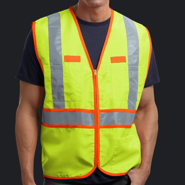 Ansi 107 Class 2 Dual Color Safety Vest Thumbnail