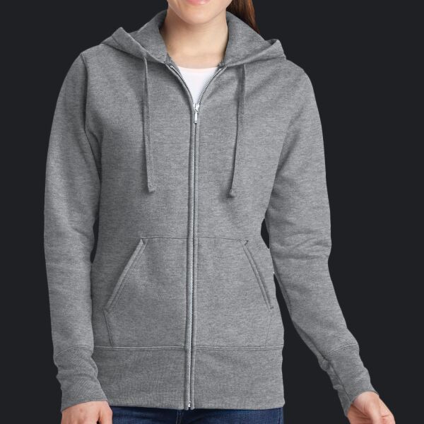 Women's Core Fleece Full Zip Hooded Sweatshirt Thumbnail