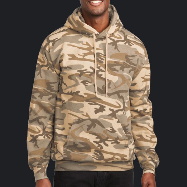 Core Fleece Camo Pullover Hooded Sweatshirt Thumbnail