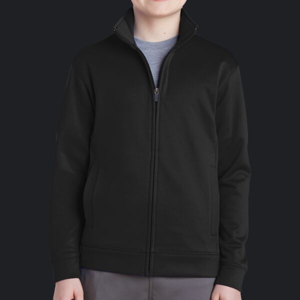 Youth Sport Wick ® Fleece Full Zip Jacket Thumbnail