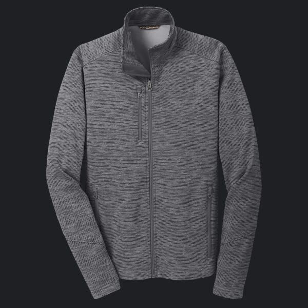 Digi Stripe Fleece Jacket Thumbnail