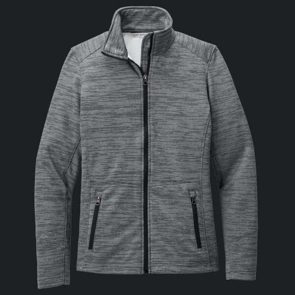 Women's Digi Stripe Fleece Jacket Thumbnail
