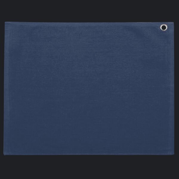 Velour Hemmed Towel with Grommet & Hook Thumbnail