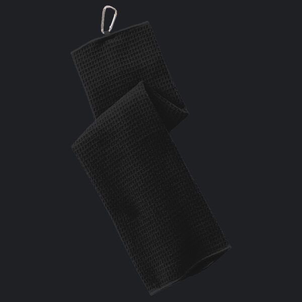 Waffle Microfiber Golf Towel Thumbnail