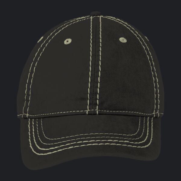 Pigment Print Distressed Cap Thumbnail
