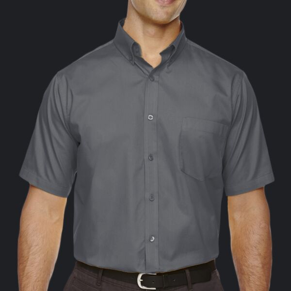 Men's Optimum Short-Sleeve Twill Shirt Thumbnail