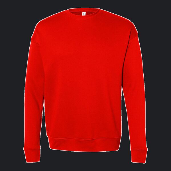 Unisex Sponge Fleece Drop Shoulder Crewneck Sweatshirt Thumbnail