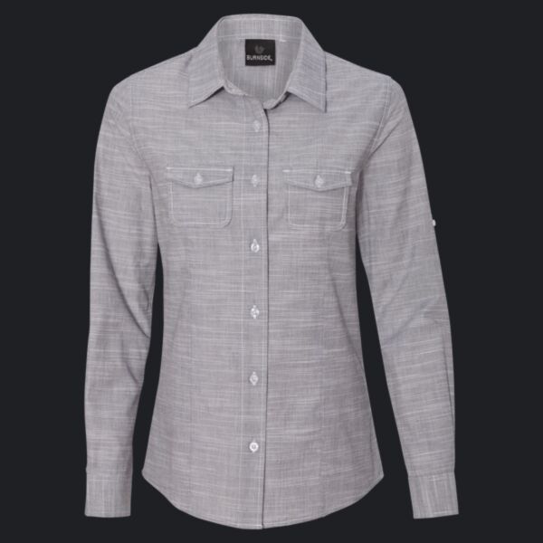 Women's Textured Solid Shirt Thumbnail