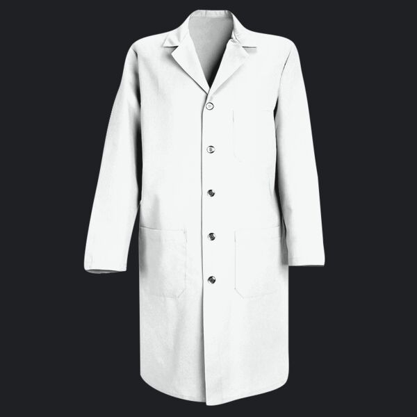 Unisex Button Front Lab Coat Thumbnail