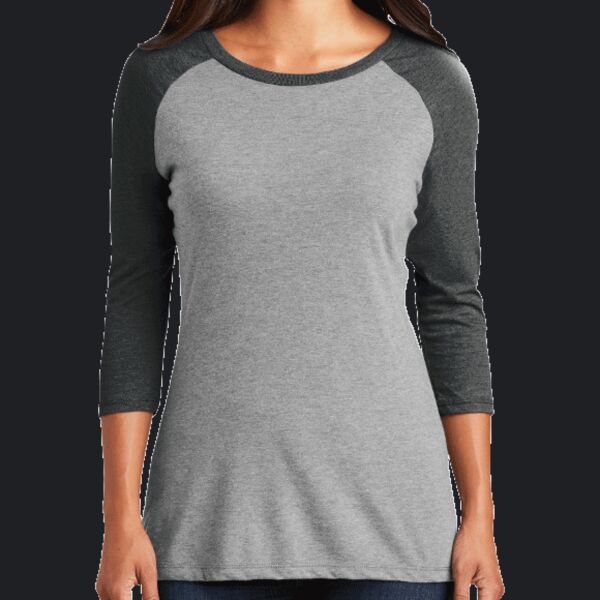 Women's Perfect Tri ® 3/4 Sleeve Raglan Thumbnail
