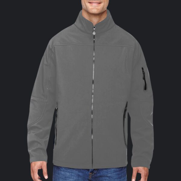 Men's Three-Layer Fleece Bonded Soft Shell Technical Jacket Thumbnail