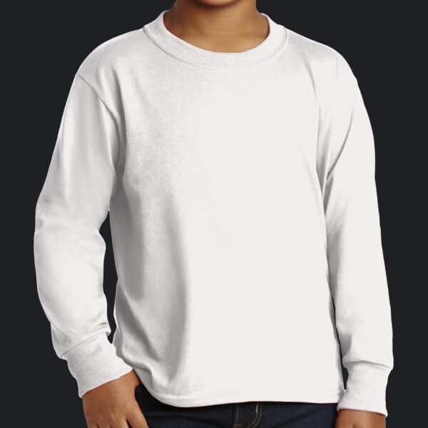 Youth Dri Power ® 50/50 Cotton/Poly Long Sleeve Thumbnail