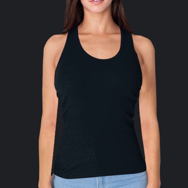 3329 2x1 Rib Racerback Tank Thumbnail