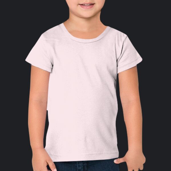 4121 Toddler Baby Rib Cap Sleeve T-Shirt Thumbnail